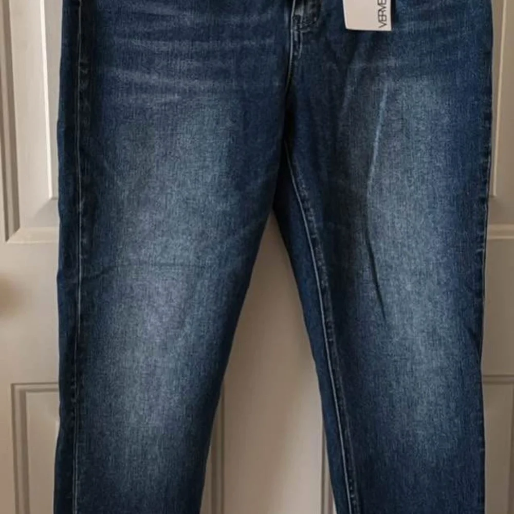 High Rise Blue Jeans - Picture 1 of 6